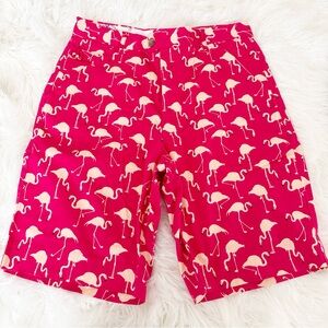 Royal & Awesome Pink Flamingo Shorts